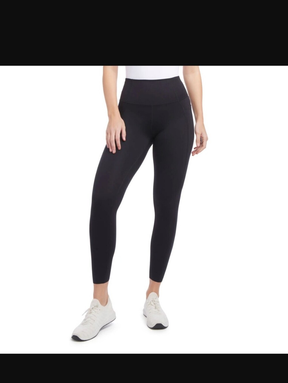 Black Danskin Brushed High-Waist Leggings (1806539)